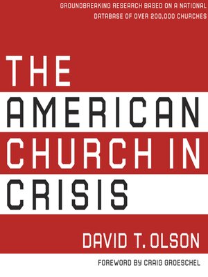 cover image of The American Church in Crisis